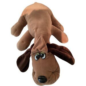 Vintage POUND PUPPY Brown Plush Dog Stuffed Animal Toy
